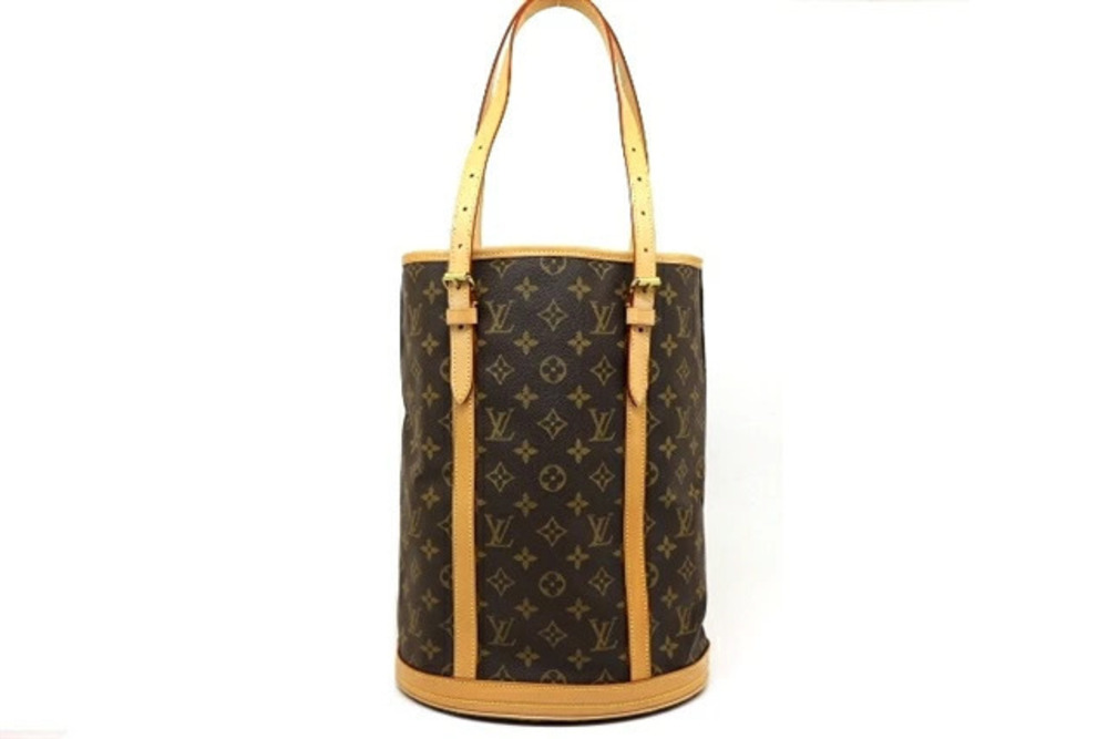 LOUIS VUITTON Bucket Tote Bag Shoulder Monogram